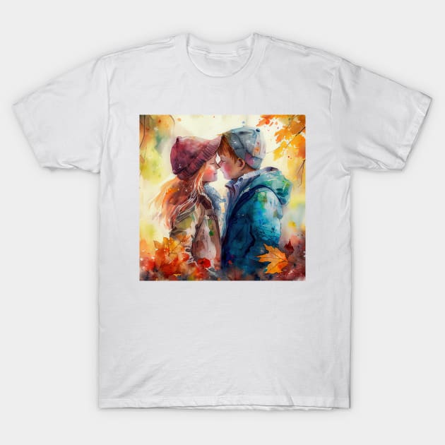 Watercolor Dreams Series T-Shirt by VISIONARTIST